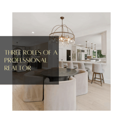 Three Roles of a professional realtor