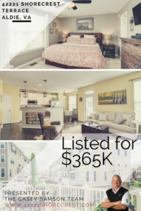 Stone Ridge Town Home for Sale on Shorecrest Terrace